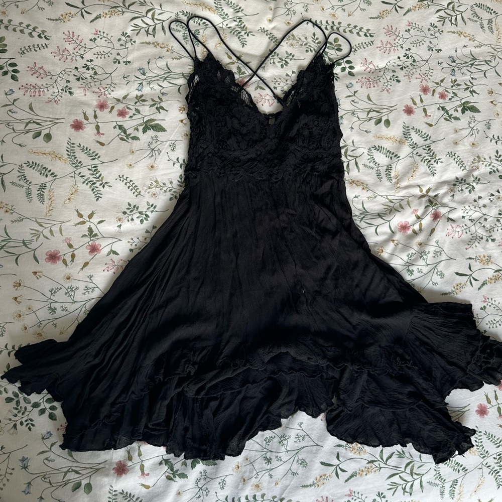 Free People Adella Slip Dress